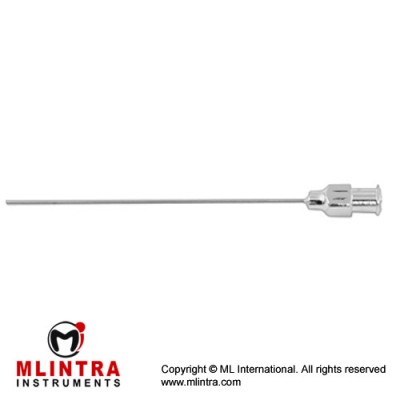 Menghini Liver Puncture Needle For Blind Lever Puncture - With Stopping Needle Stainless Steel, Needle Size Ø 1.6 x 70 mm